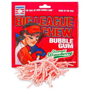 Big League Chew Bubble Gum fraise
