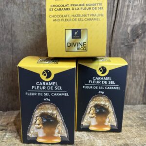 Divine au caramel et fleur de sel 65g