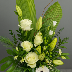 Corbeille de fleurs le majestueux
