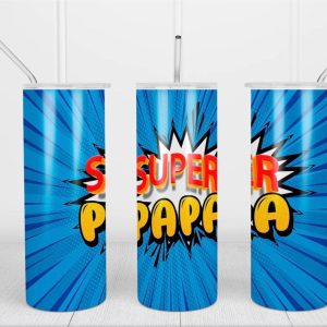 Bouteille isotherme super papa