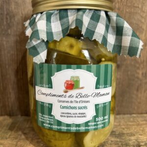 Cornichons sucrés 500ML