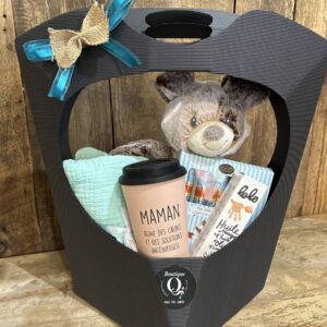 Panier cadeau bébé maman