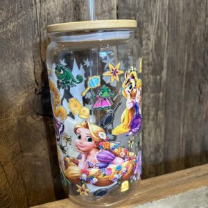 Verre en vitre de Raiponce