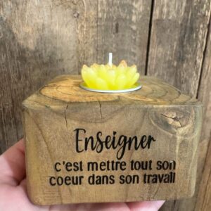 Enseigner décoration bois