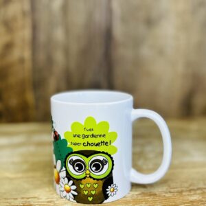 Tasse Une gardienne super-chouette