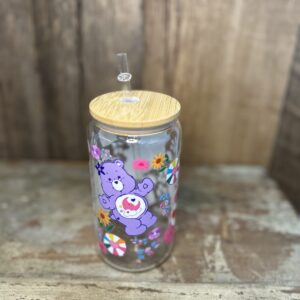 Verre en vitre Calinours - sur commande