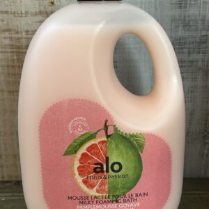 Fruits&Passion Alo Recharge Mousse lactée pour le bain pamplemousse goyave 1L