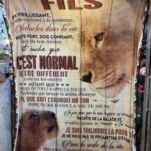 Couverture à mon fils