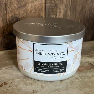 Chandelle guimauves grillées