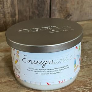 Chandelle enseignant/e 3 mèches