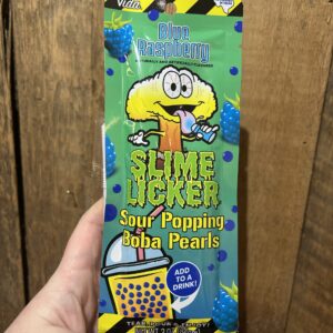 Perles boba slime licker framboise bleue