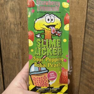 Perles de boba slime licker limonade à la fraise 84g