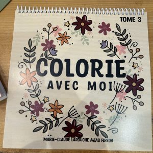 Livre à colorier Marie-Claude Larouche Tome 3