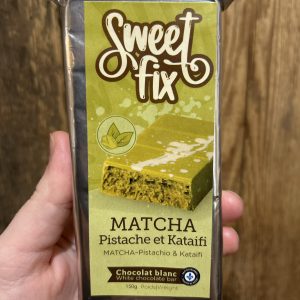 Chocolat Dubaï blanc Matcha Pistache et Kataifi SweetFix 150g