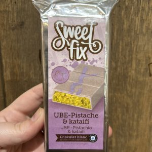 Chocolat Dubaï UBE - Pistache & Kataifi chocolat blanc SweetFix 150g