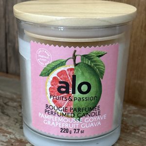 FRUIT&PASSION Alo Bougie Parfumée Pamplemousse Goyave 220g