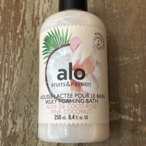 FRUIT&PASSION Alo Mousse Lactée pour le Bain Noix de Coco Rose 250mL