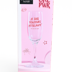 Je suis toujours pétillante flûte