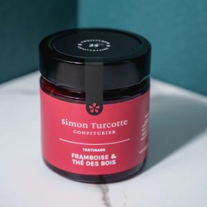 Confiture Framboise & thé des bois  - 212 ml