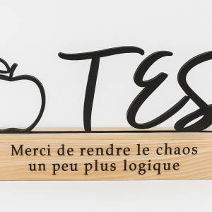 Décoration Merci de rendre le chaos…