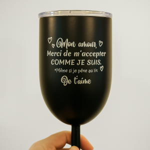 Coupe pour vin isotherme