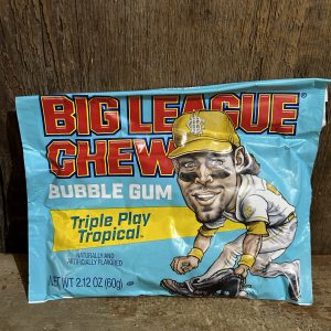 Big league chew bubble gum triple play tropical 60g