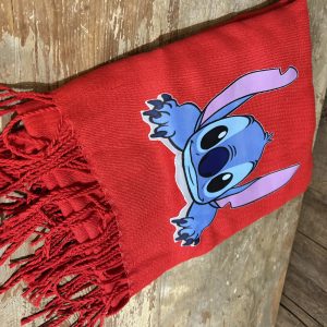 Foulard Stitch rouge