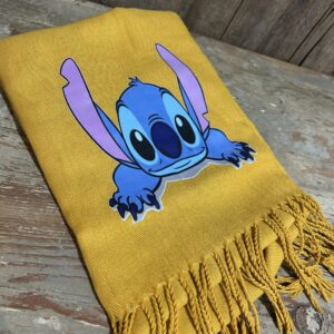 Foulard jaune Stitch
