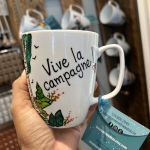 Tasse vive la campagne les créations Dézo