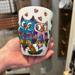 Tasse hibou les créations Dézo