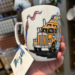 Tasse camionneur les créations Selena Dézo