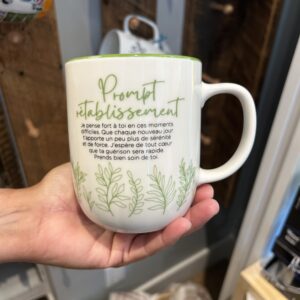 Tasse - Prompt rétablissement