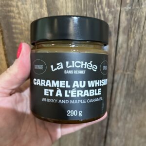 La lichée Caramel au whisky et à l’érable 290g