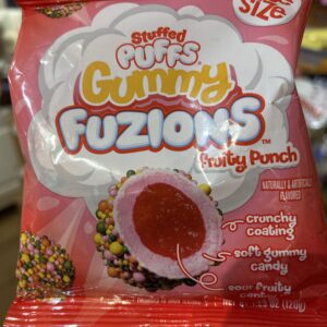 Stuffed Puffs Gummy Fuzions - Fruity Punch 120g