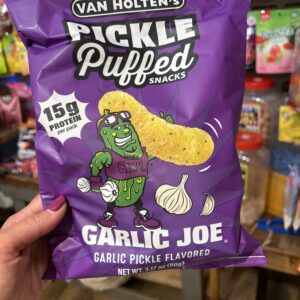 Van Holten’s Pickle Puffed - garlic joe