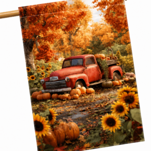 Pré-Commande, Drapeau camion rouge automne