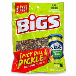 Bigs Spicy Dill Pickle — graines de tournesol, 152 g