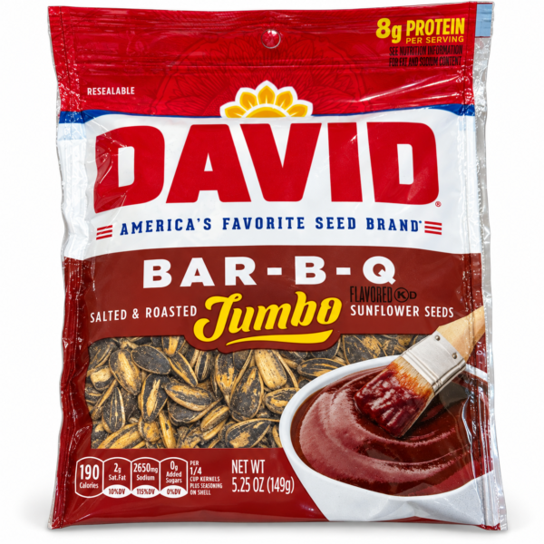 David Jumbo Bar-B-Q — graines de tournesol, 149 g
