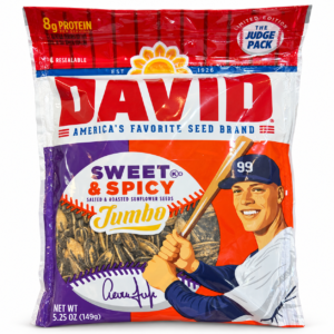David Jumbo Sweet & Spicy — graines de tournesol, 149 g