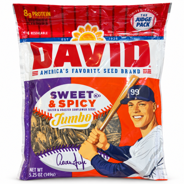 David Jumbo Sweet & Spicy — graines de tournesol, 149 g