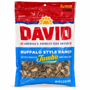 David Jumbo Buffalo Style Ranch — graines de tournesol, 149 g