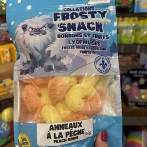 Frosty snack Anneaux à la pêche