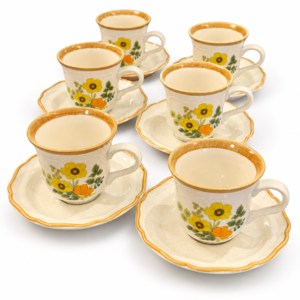 Tasse soucoupe le prix pour ch (une tasse et une soucoupe)