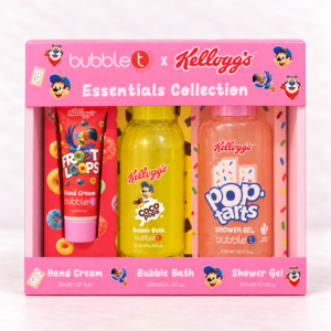 Coffret Kellogg’s crème à main, bain moussant et gel douche